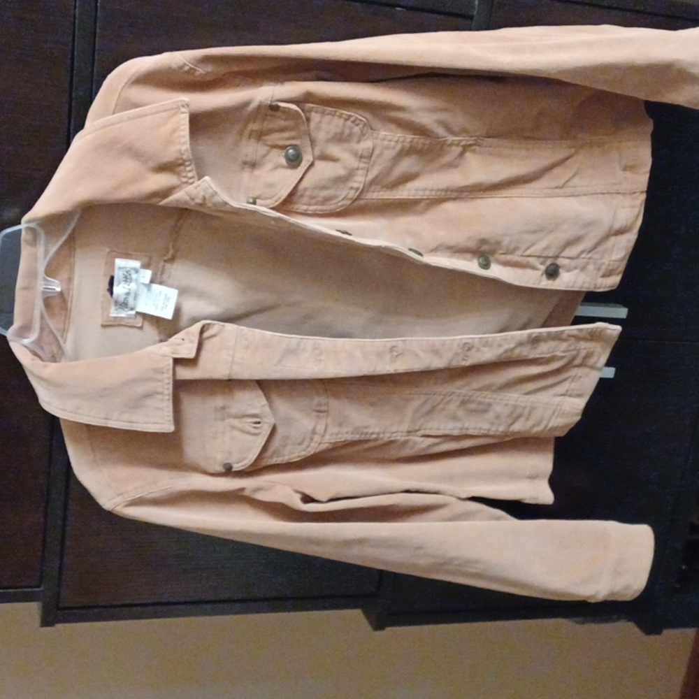 Ladies large stretch corduroy jacket